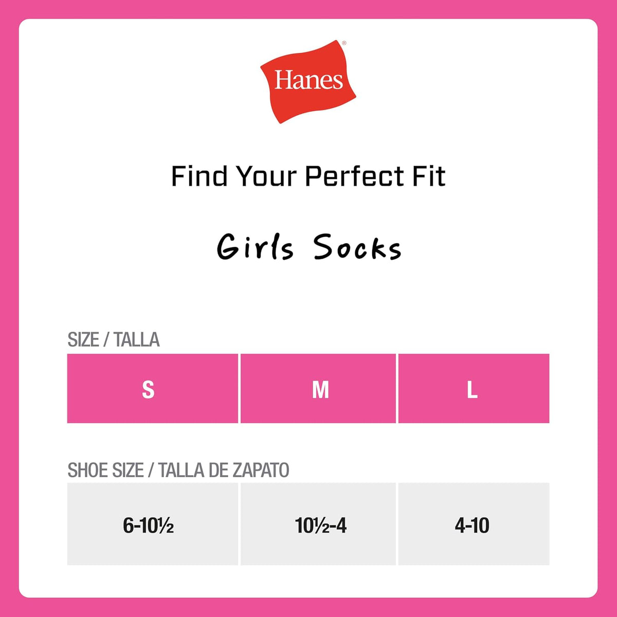 Hanes Girls' No-Show Socks Pack, 14-Pack, Cool Comfort Moisture-Wicking Lightweight Sports Sock for Girls