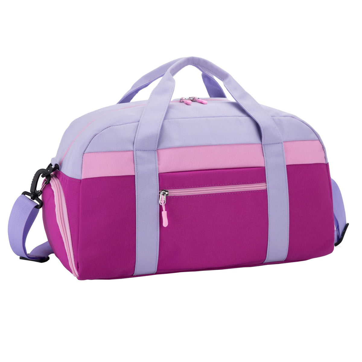 Small Kids Duffle Bag for Boys or Girls, 18" Length, Blue Green