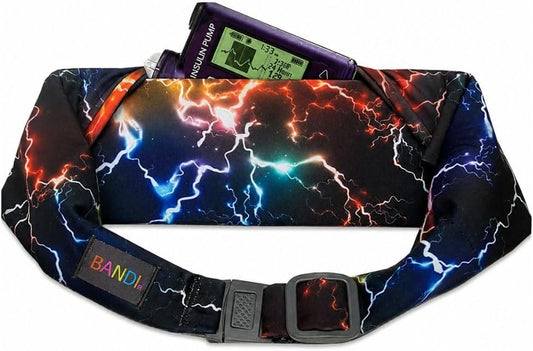 BANDI KIDS Pocket belt for Medical, Sports, Play Comfortable fit Adjustable waist pack, Made In USA