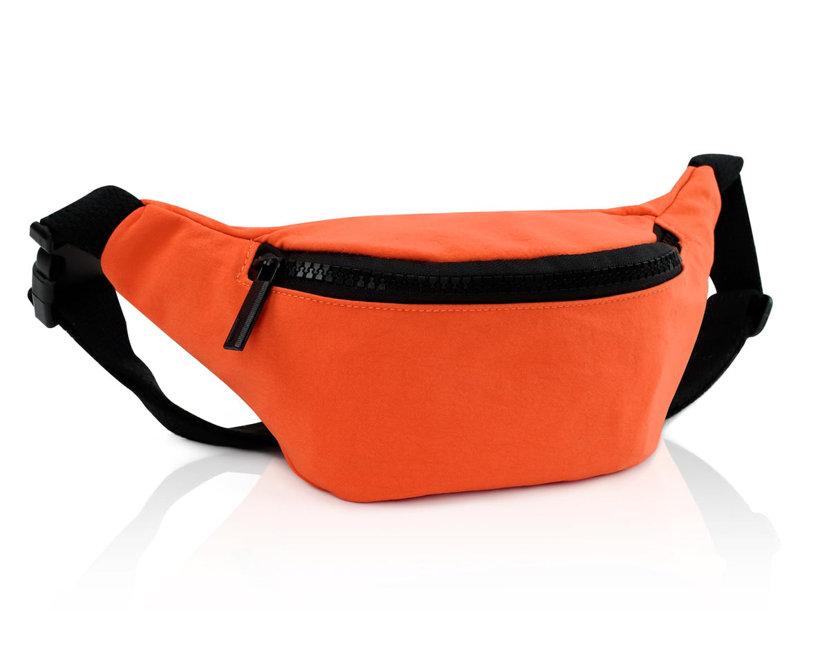 Kids Fanny Pack, Adjustable Crossbody Waist Bag for Boy Girl, Black