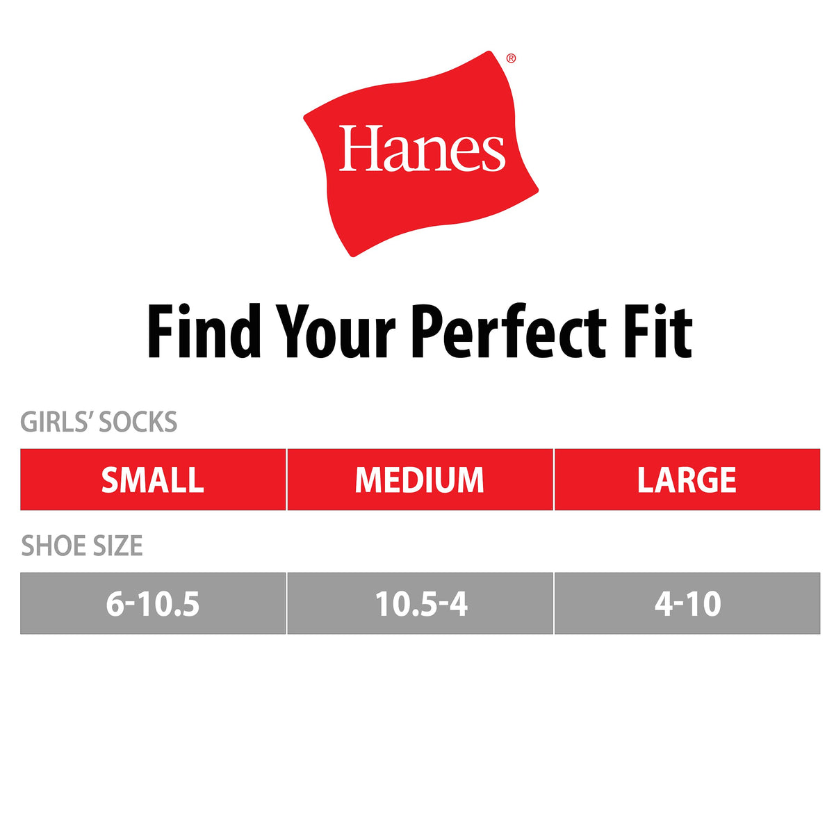 Hanes girls Comfortsoft Ankle Socks, Soft Stretch Socks for Girls, Assorted, 10-pair Pack
