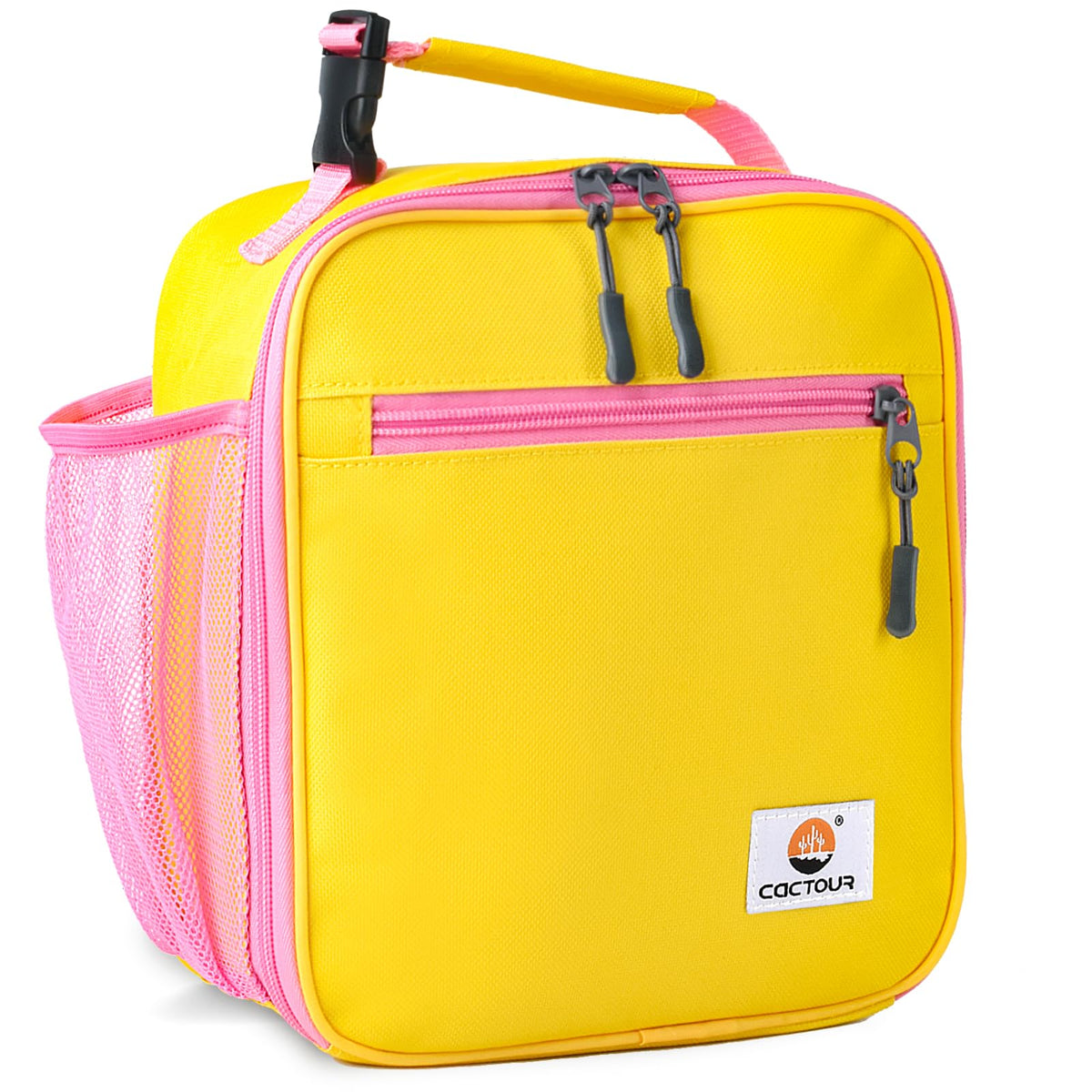 CaCTOUR Lunch Box Kids,Premium Insulated Lunch Bag for Girls Boys,Soft Bag Mini Cooler Back to School Thermal Reusable Lunch Bag for Work School Picnic (Light Green)