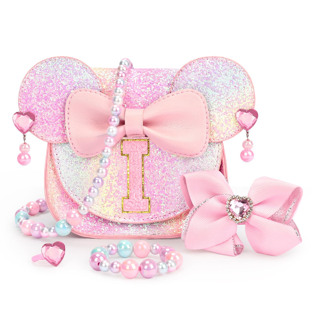 mibasies Toddler Purse Gifts for Girls: 3 Year Old Girl Gifts, Girl Toys Purse Set