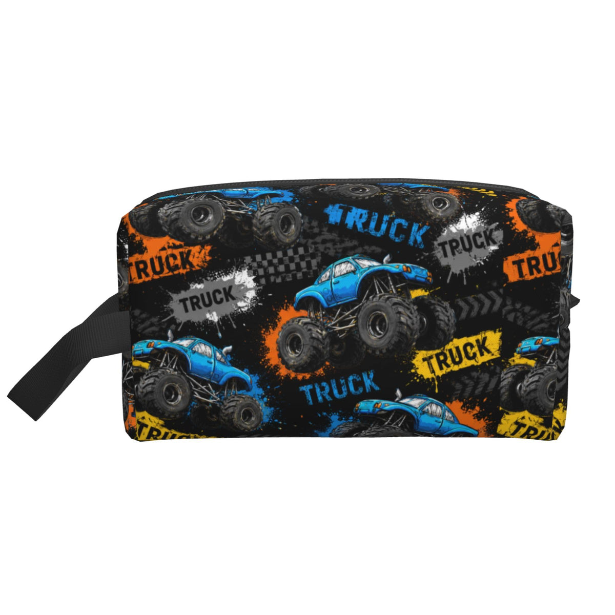 Kids Travel Toiletry Bag for Boys Girls - Waterproof Makeup Pouch Hanging Cosmetic Wash Bags Dopp Kit Shaving Bag for Toiletries Accessories(Colorful Building Blocks)