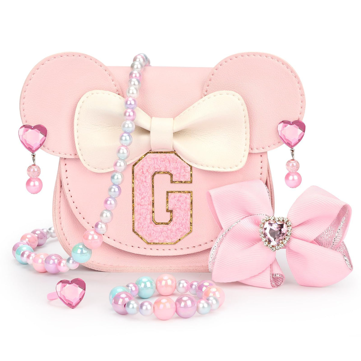 mibasies Toddler Purse Gifts for Girls: 3 Year Old Girl Gifts, Girl Toys Purse Set
