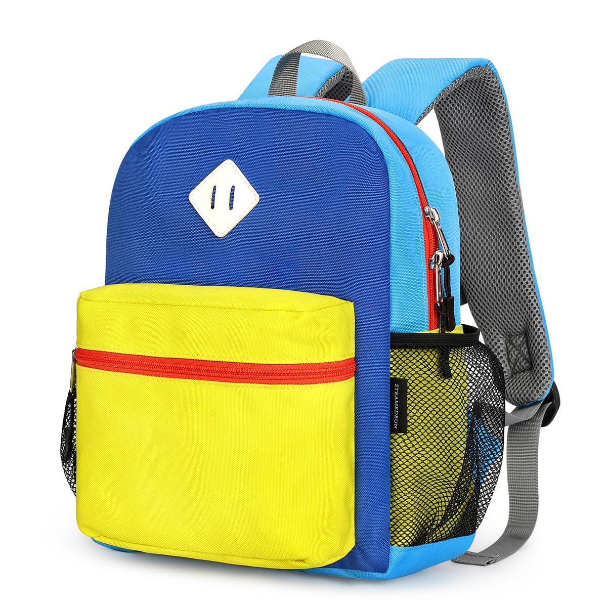STEAMEDBUN Toddler Backpack for Boys 2-4,Kindergarten Backpack for Boys,Preschool Backpack,Mini
