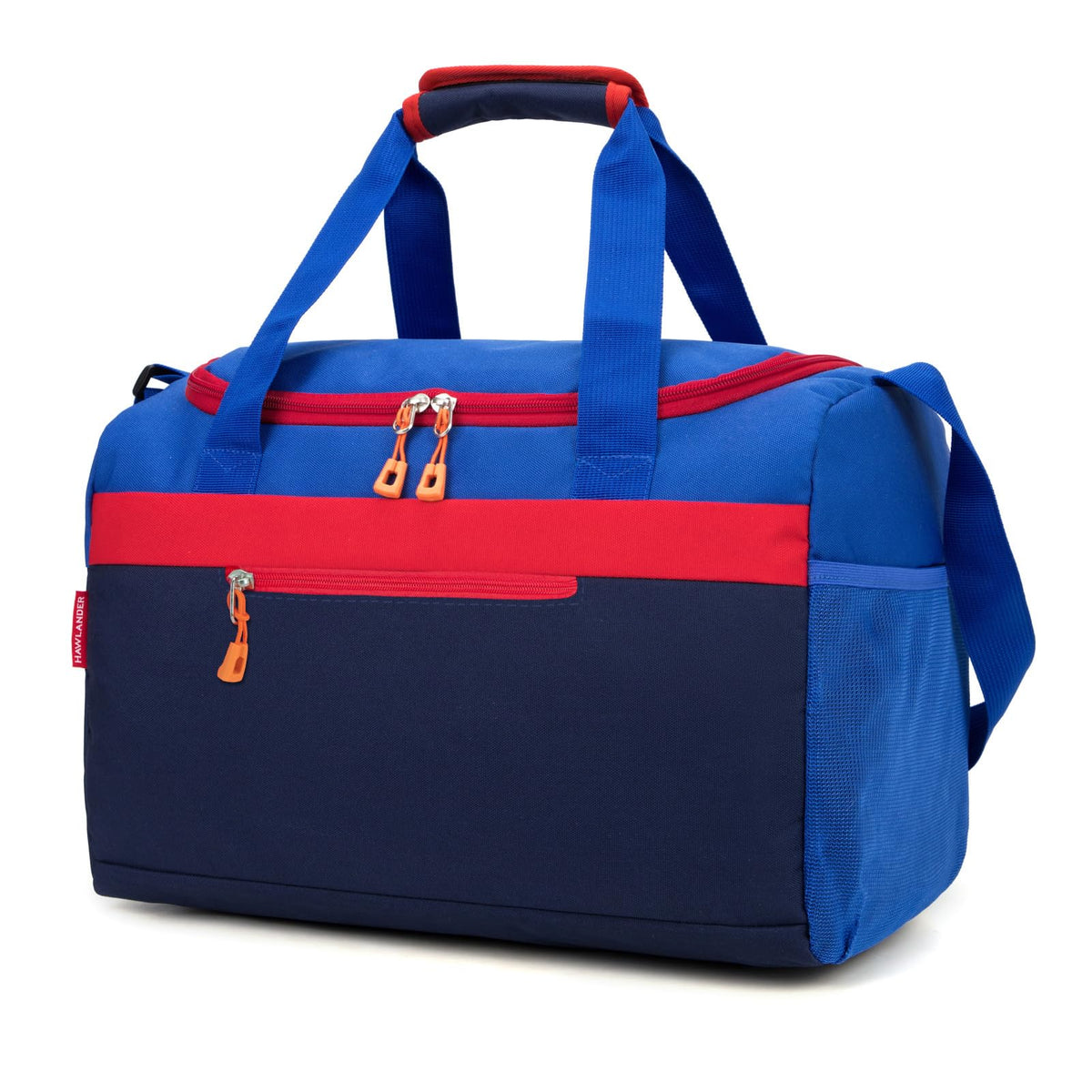 Small Kids Duffle Bag for Boys or Girls, 15"Length,D Blue Green 3