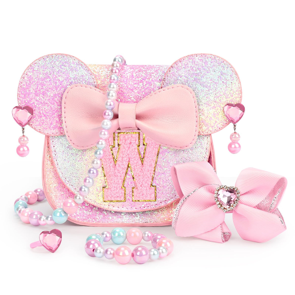 mibasies Toddler Purse Gifts for Girls: 3 Year Old Girl Gifts, Girl Toys Purse Set