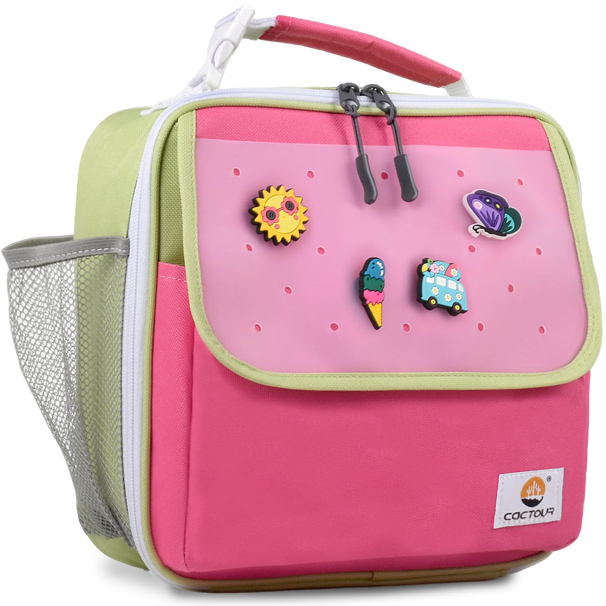 CaCTOUR Lunch Box for Men Women Adult,Premium Insulated Lunch Bag,Portable Small LunchBox for School Work Picnic (Black)