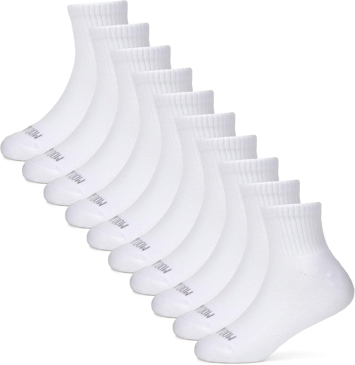 Fruit of the Loom Girl's Everyday Essential Soft Cushion Socks