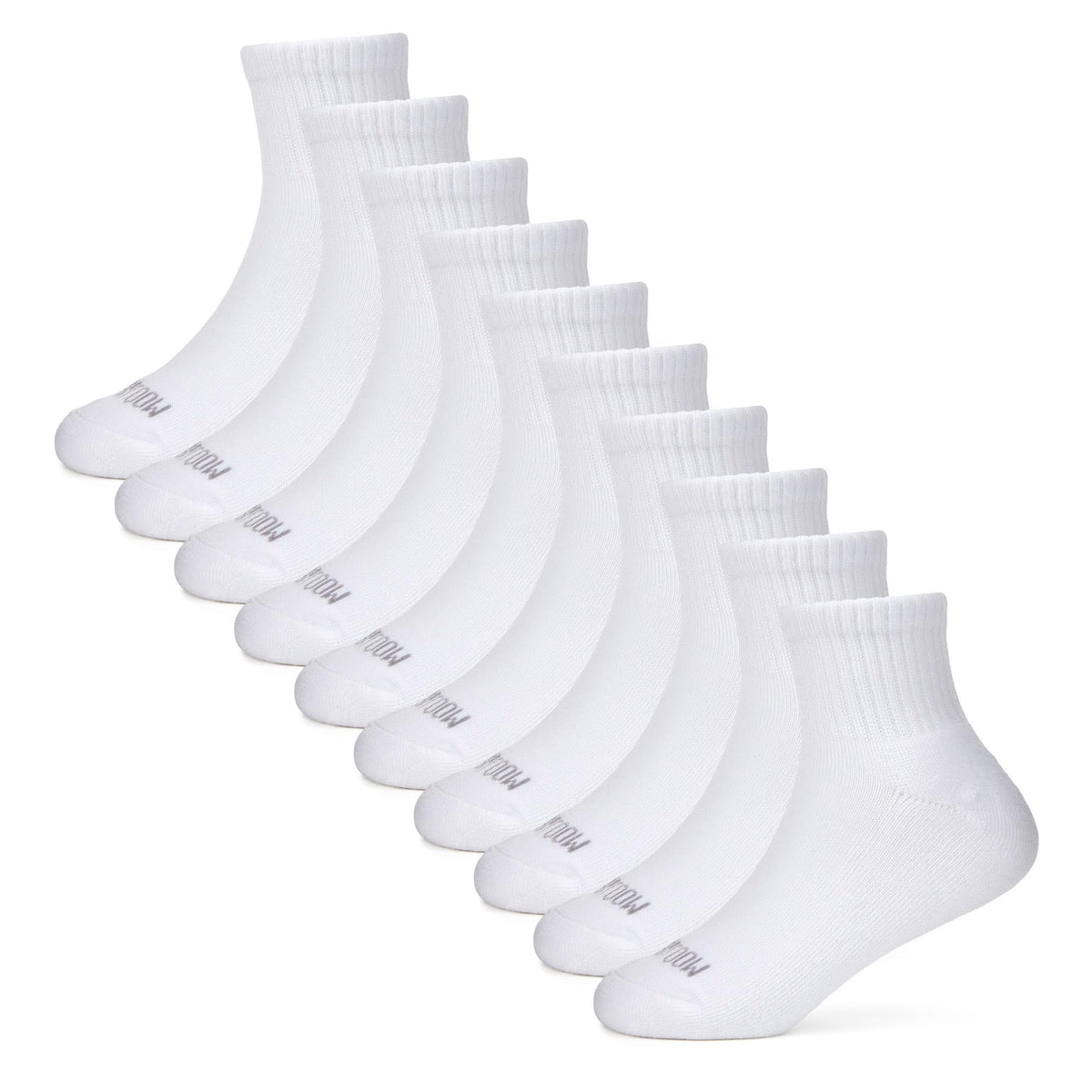 Fruit of the Loom Girl's Everyday Essential Soft Cushion Socks