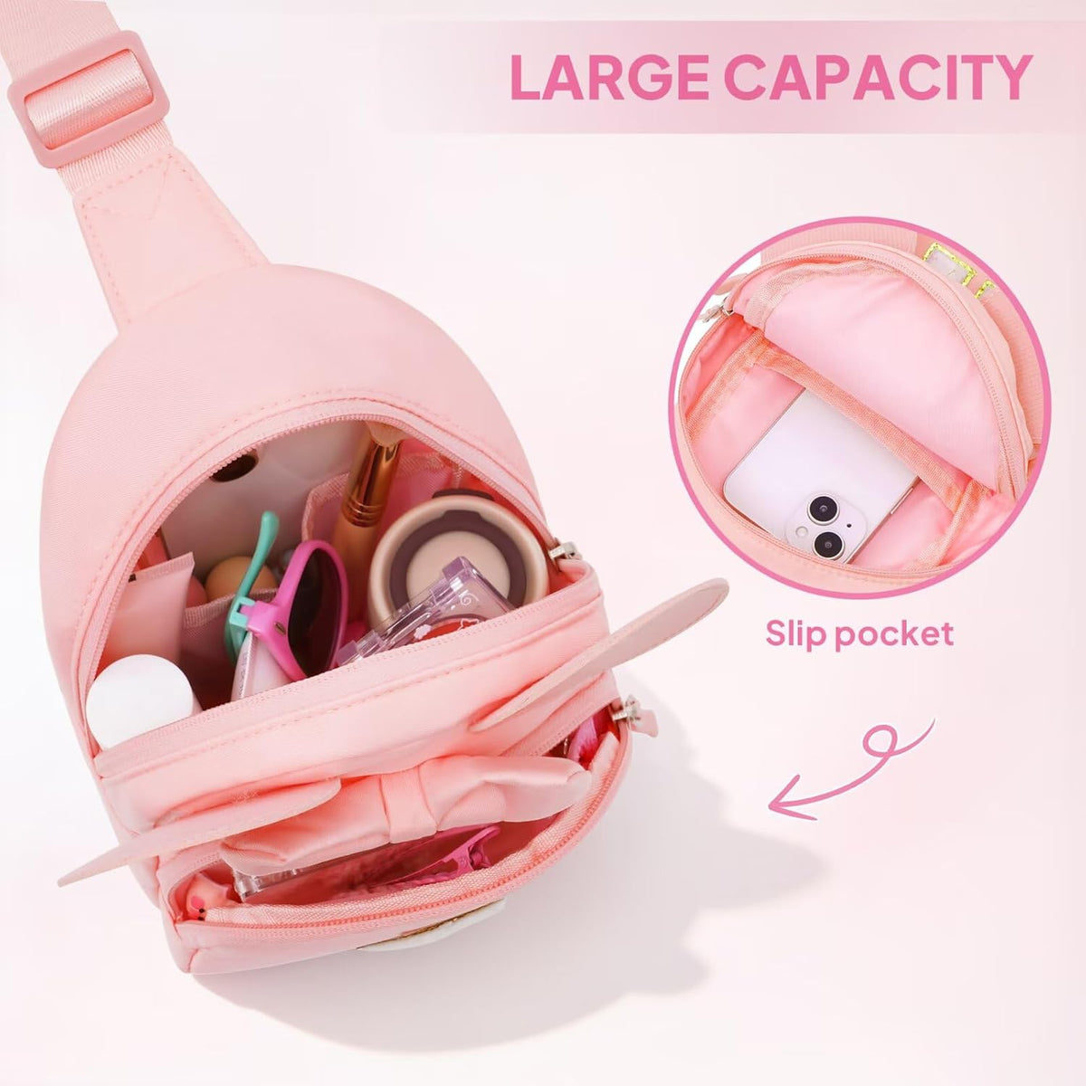 Birthday Gifts for 2 3 4 5 6 7 8 Year Old Girls Kids Purse, Pink R