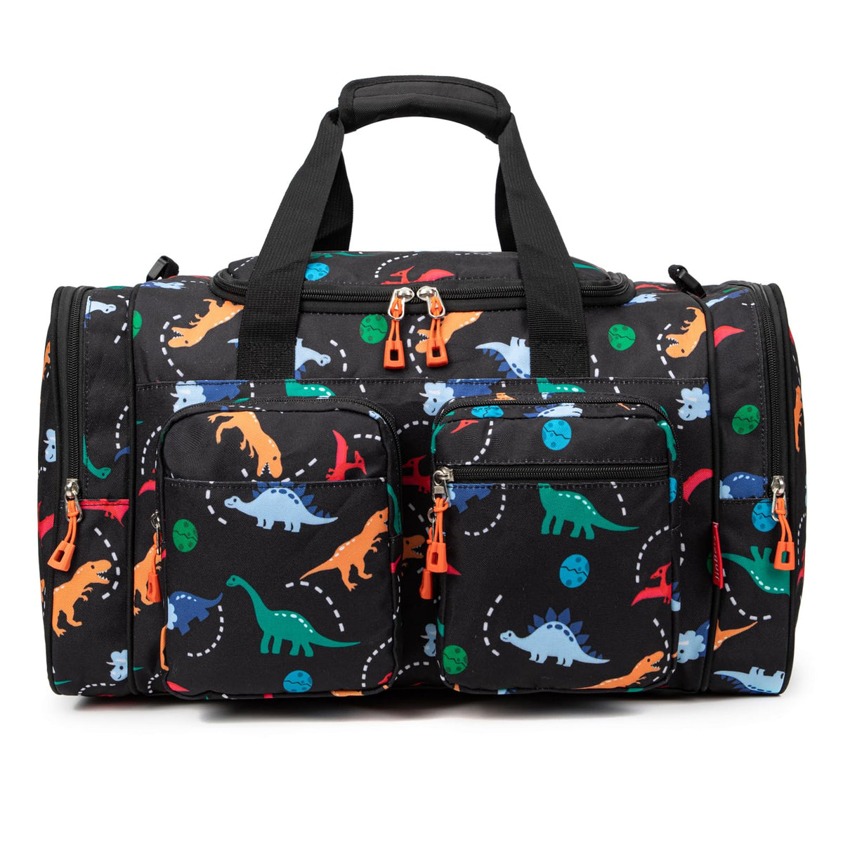 Kids Duffle Bag for Boys or Girls, Fit Travel, Weekend, or Overnight, 19" Length (Navy Blue, 19-Inch-Length)