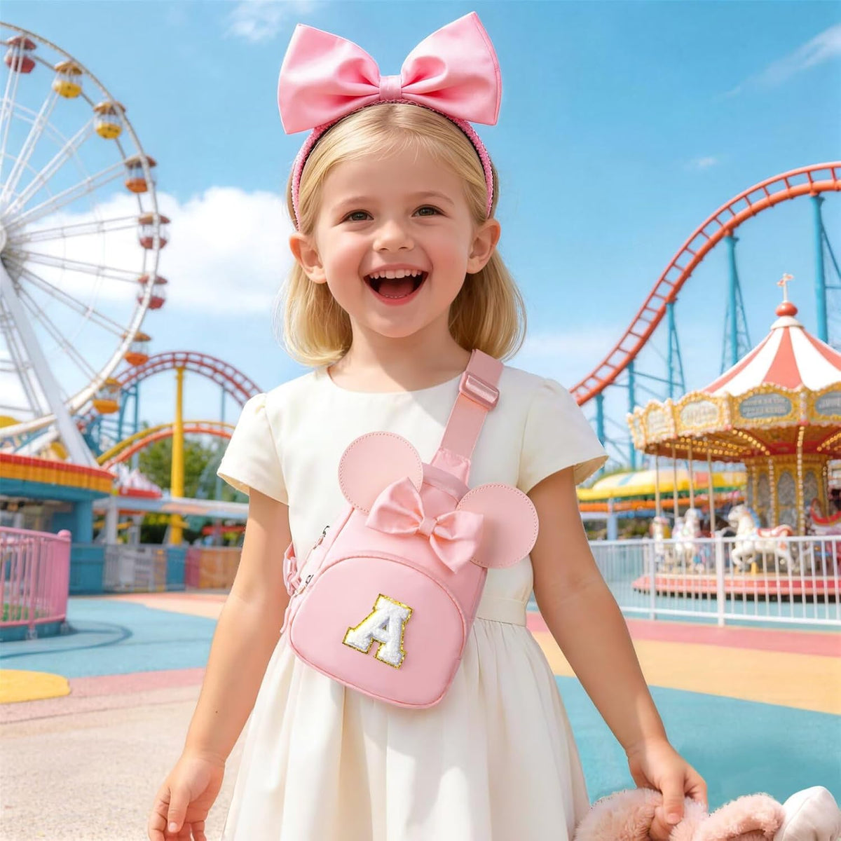 Birthday Gifts for 2 3 4 5 6 7 8 Year Old Girls Kids Purse, Pink R
