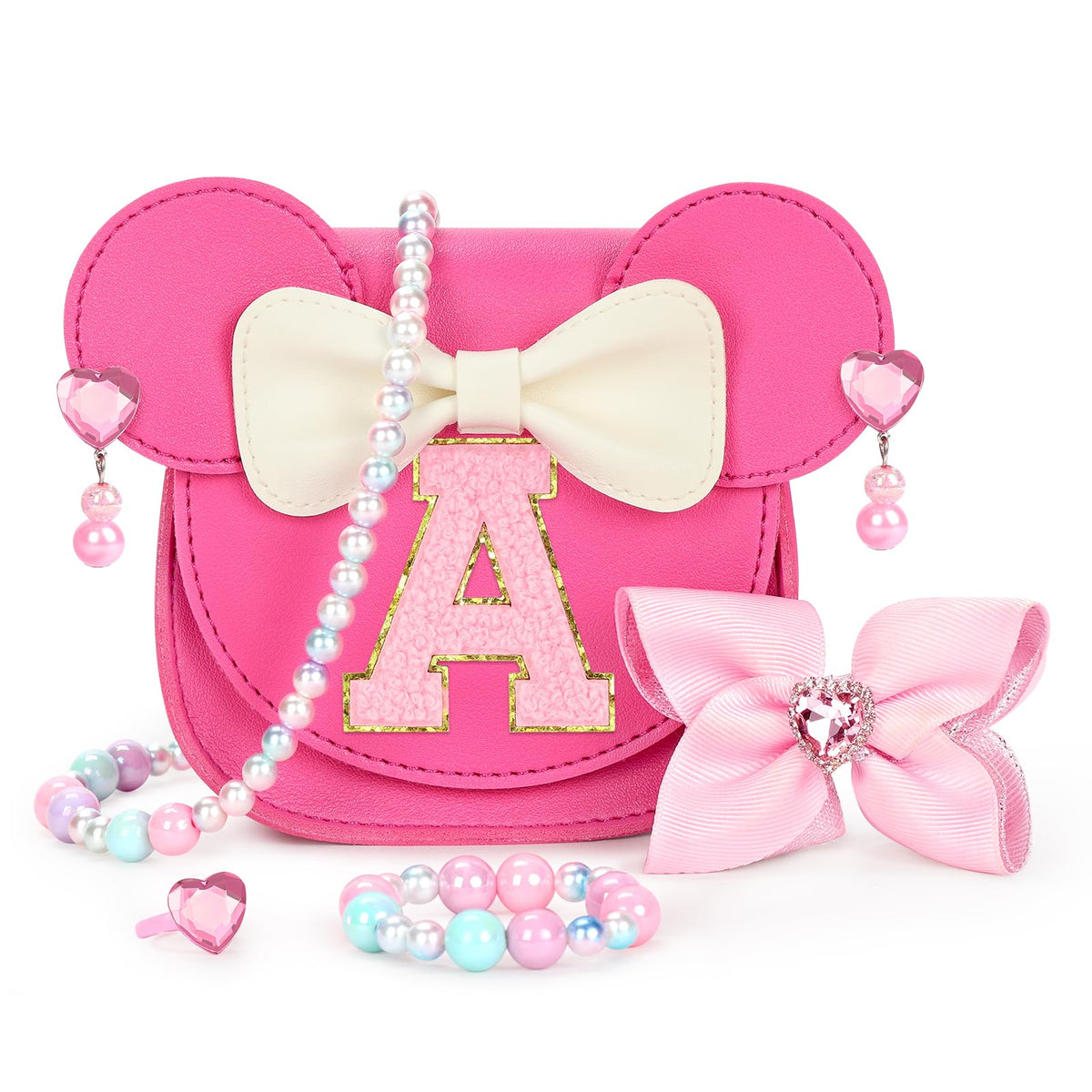 mibasies Toddler Purse Gifts for Girls: 3 Year Old Girl Gifts, Girl Toys Purse Set