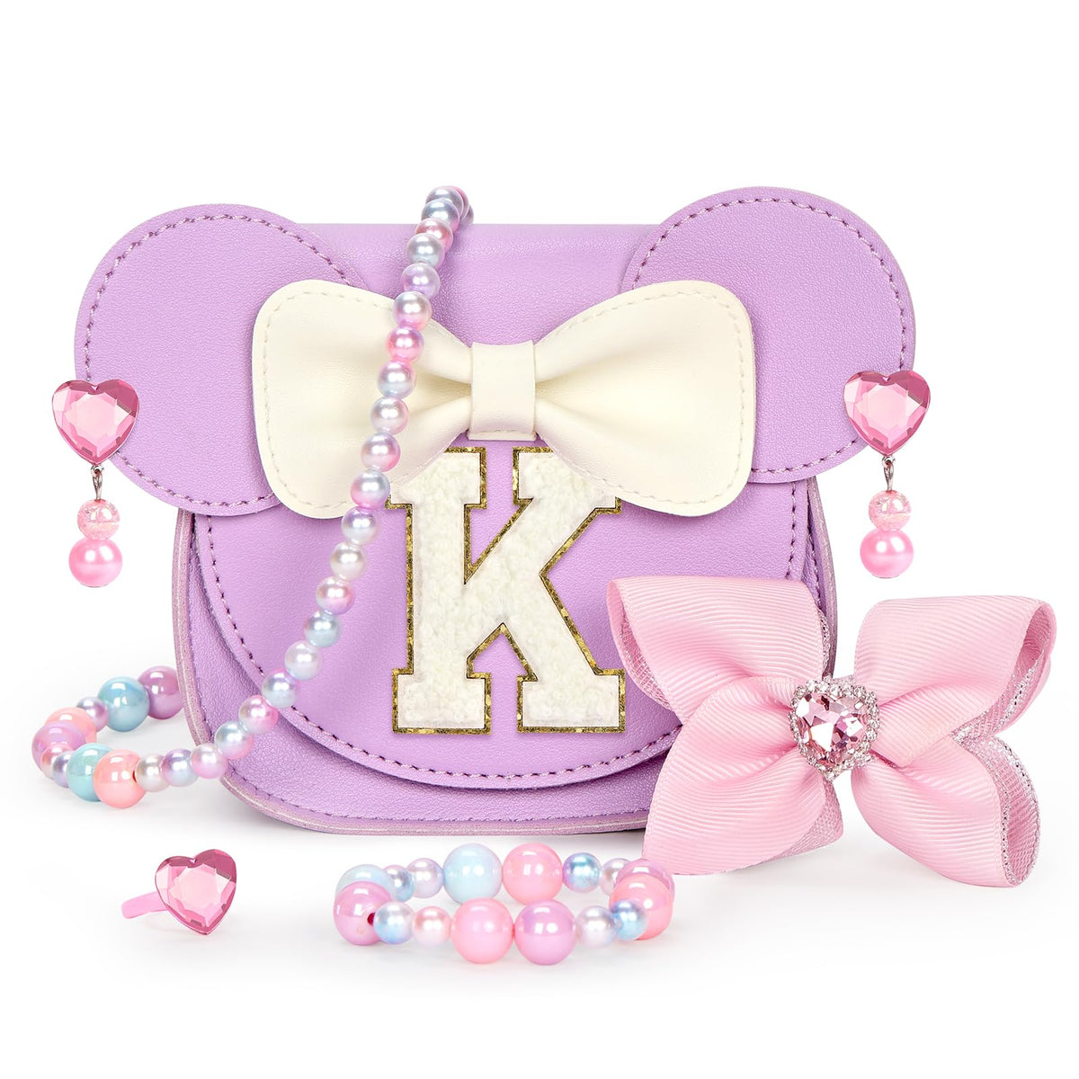 mibasies Toddler Purse Gifts for Girls: 3 Year Old Girl Gifts, Girl Toys Purse Set