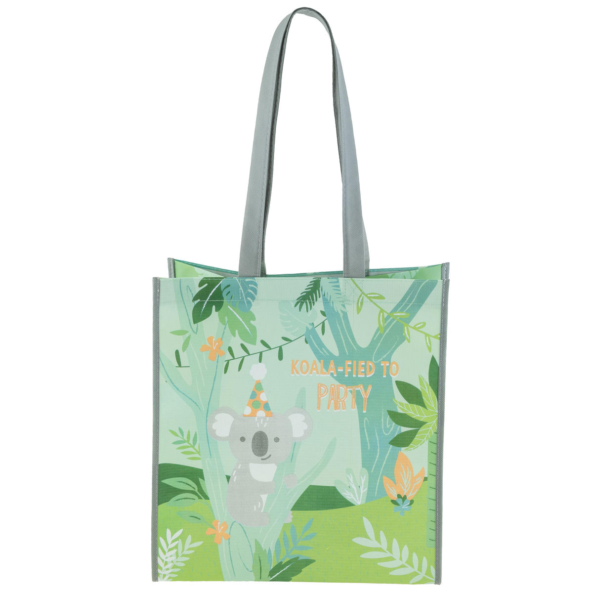 Stephen Joseph, Large Recycled Gift Bag with Handles, Kids, Reusable, Birthday Party Bag, Shopping