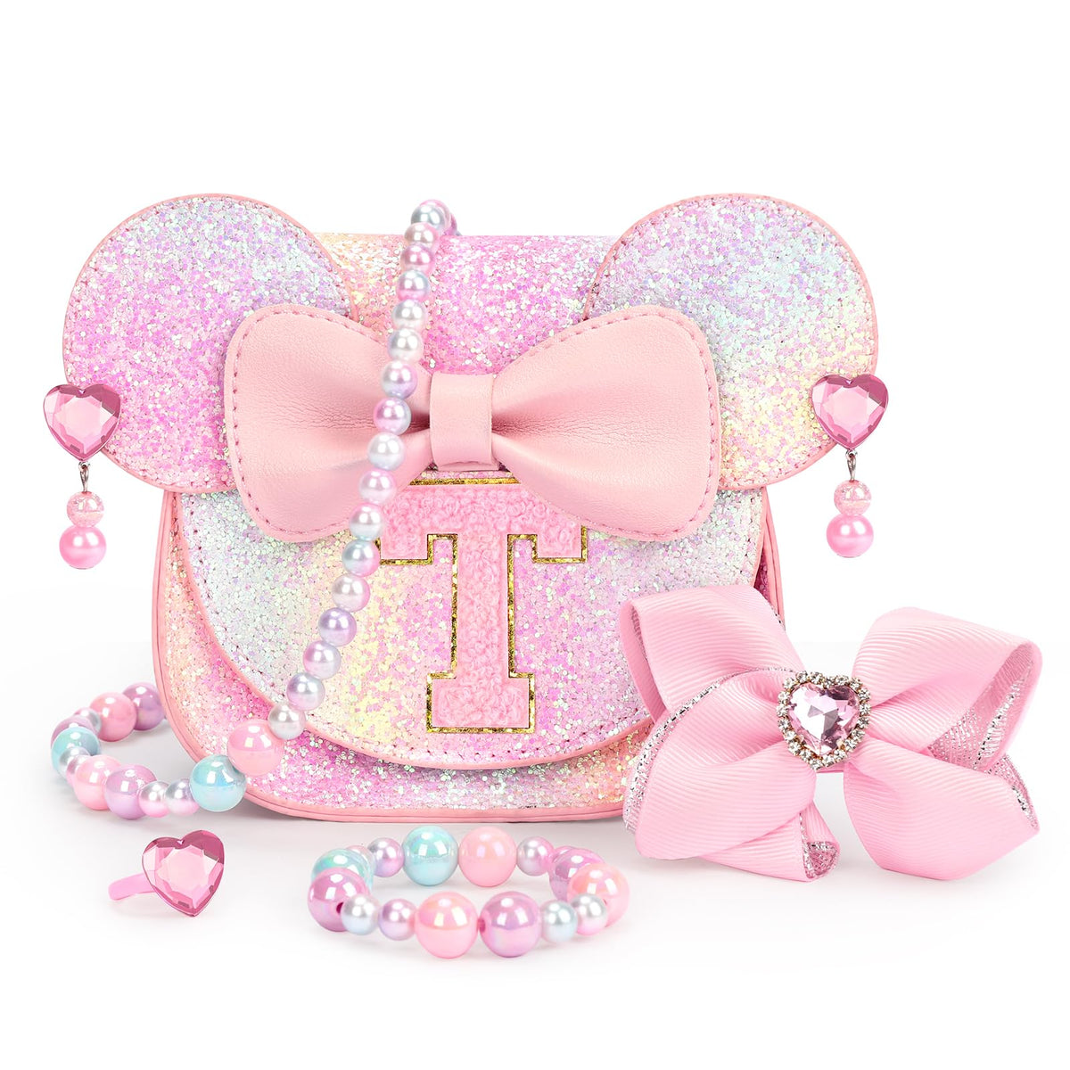 mibasies Toddler Purse Gifts for Girls: 3 Year Old Girl Gifts, Girl Toys Purse Set