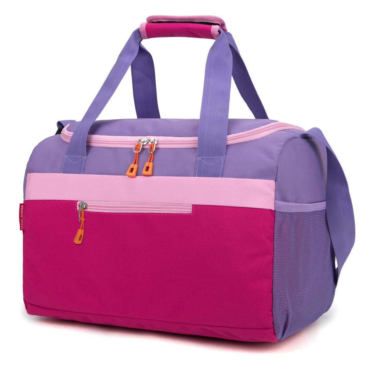Small Kids Duffle Bag for Boys or Girls, 15"Length,D Blue Green 3