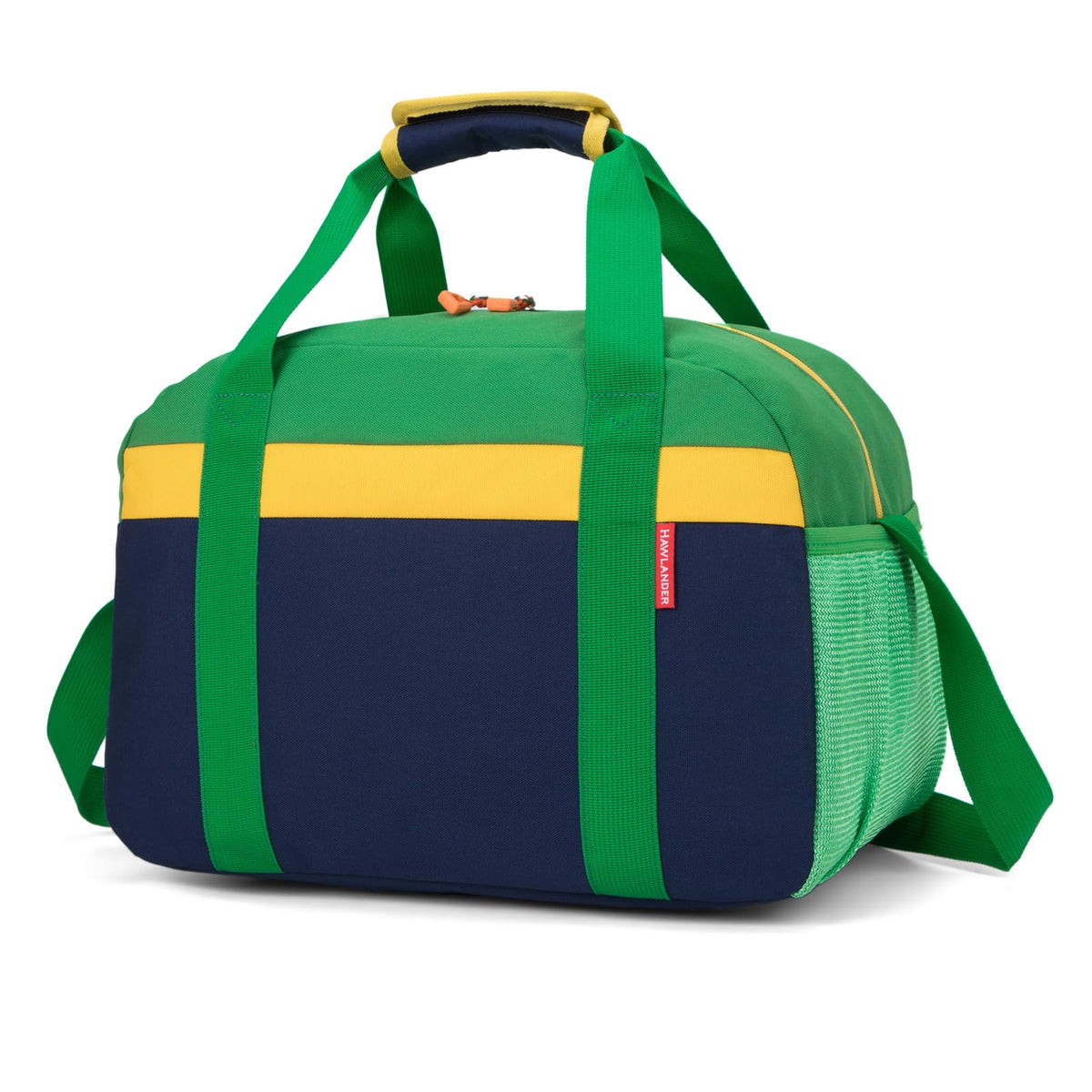 Small Kids Duffle Bag for Boys or Girls, 15"Length,D Blue Green 3