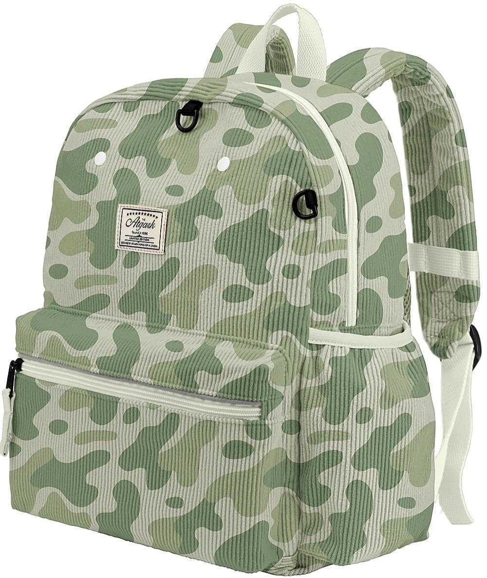 atgark Corduroy Toddler Backpack for Boys Girls Kids Preschool Backpacks