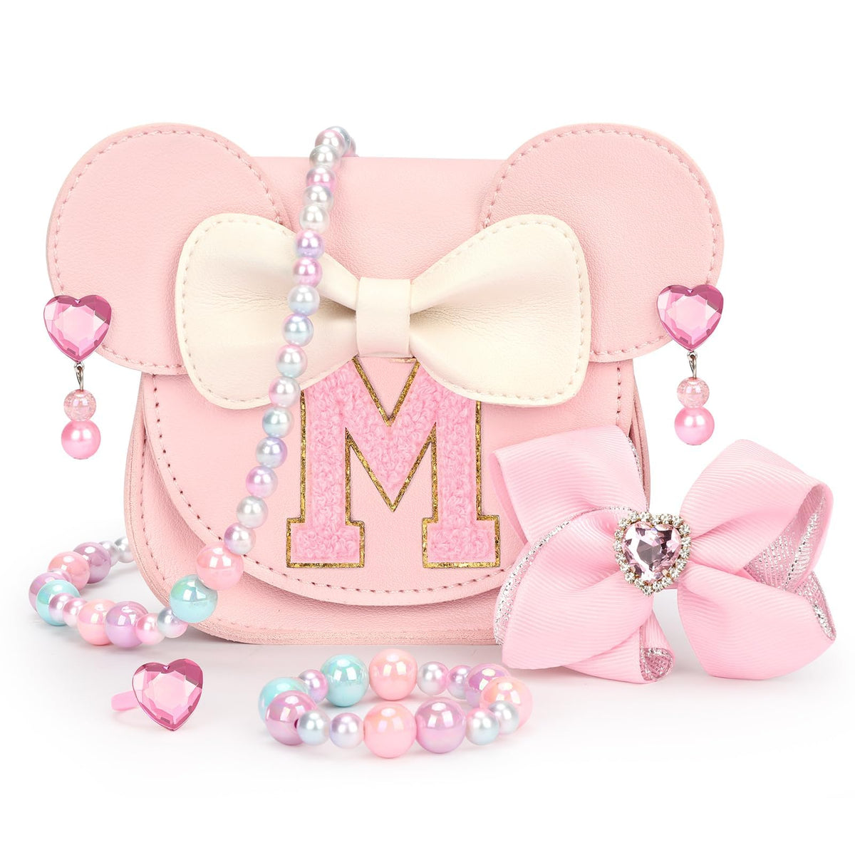 mibasies Toddler Purse Gifts for Girls: 3 Year Old Girl Gifts, Girl Toys Purse Set