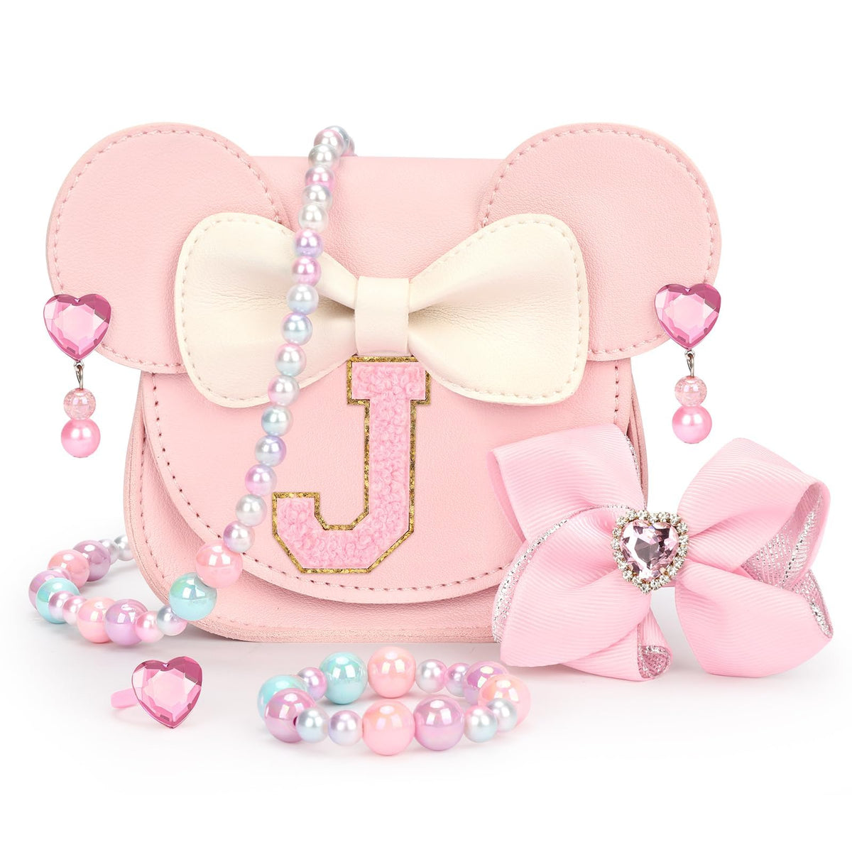 mibasies Toddler Purse Gifts for Girls: 3 Year Old Girl Gifts, Girl Toys Purse Set