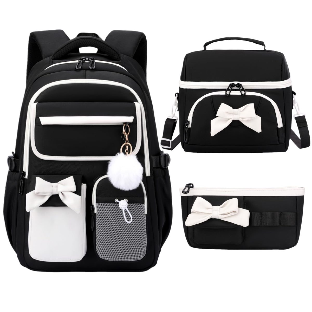Girls Backpack School Bags Kids Elementary School Backpack for Girls Teens Cute Childrens Bookbags Casual Back Packs, Purple
