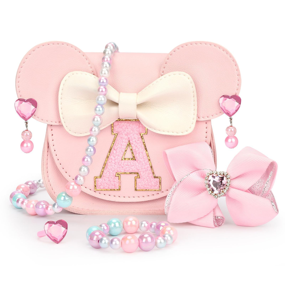 mibasies Toddler Purse Gifts for Girls: 3 Year Old Girl Gifts, Girl Toys Purse Set