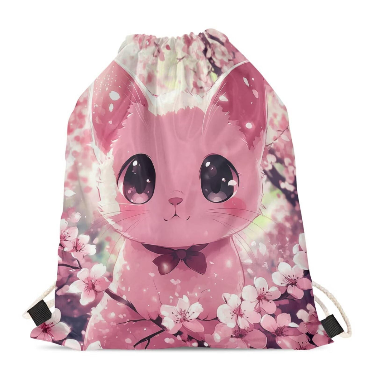 Upetstory Sunflower Giraffe Drawstring Backpack Cinch Sackpack for Women Medium Gym Bag Lightweight Draw String Bag Sports Yoga Rucksack Swim Travel Day Pack