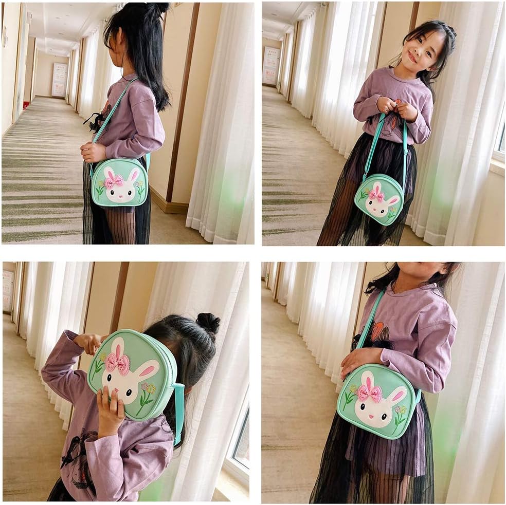 Huwaimi Little Girls Purse, Toddler Kids Crossbody Bags for Girls New Year Birthday Gift