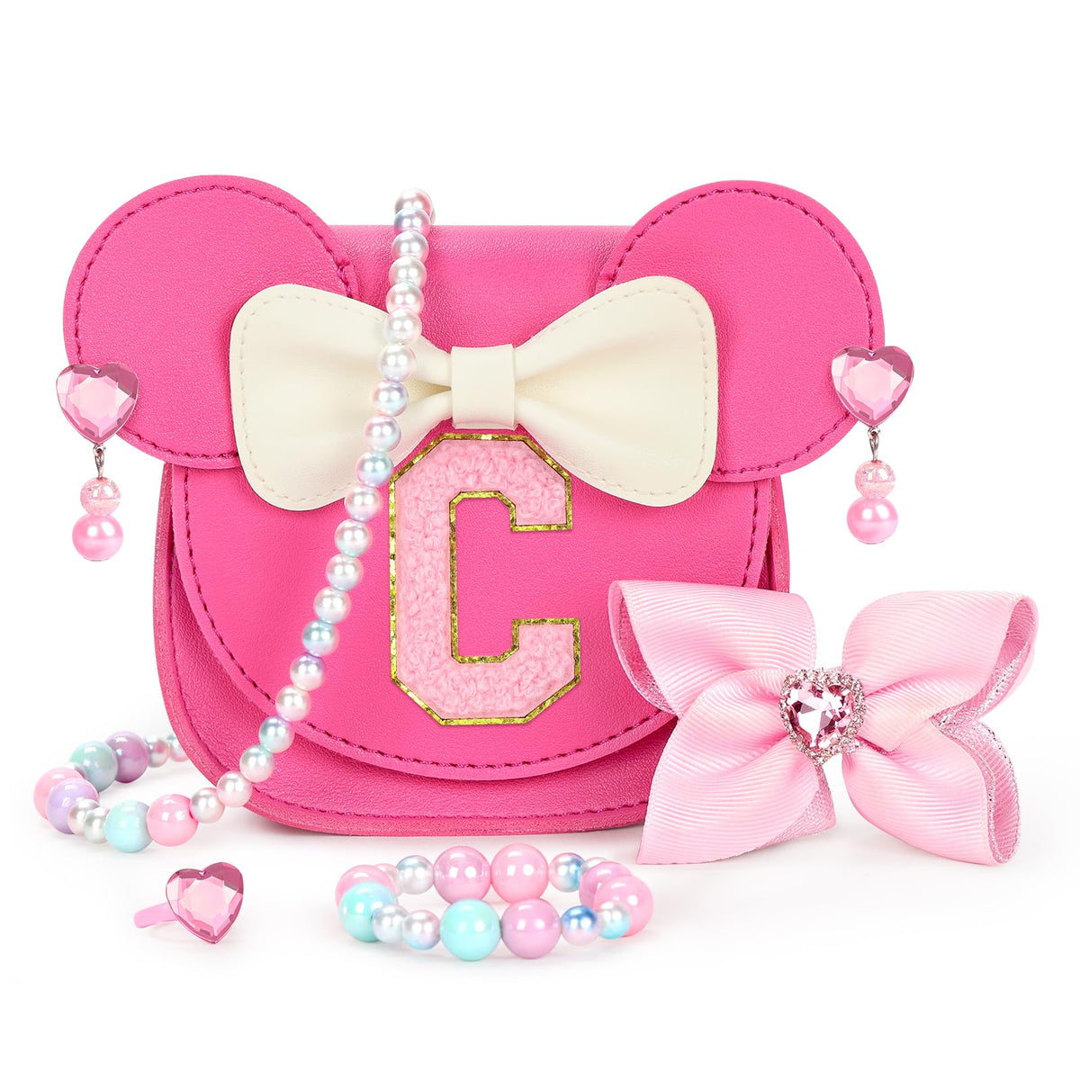 mibasies Toddler Purse Gifts for Girls: 3 Year Old Girl Gifts, Girl Toys Purse Set