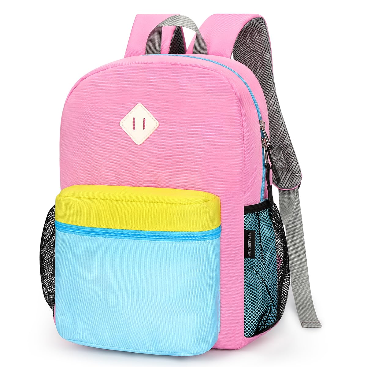 STEAMEDBUN Toddler Backpack for Boys 2-4,Kindergarten Backpack for Boys,Preschool Backpack,Mini