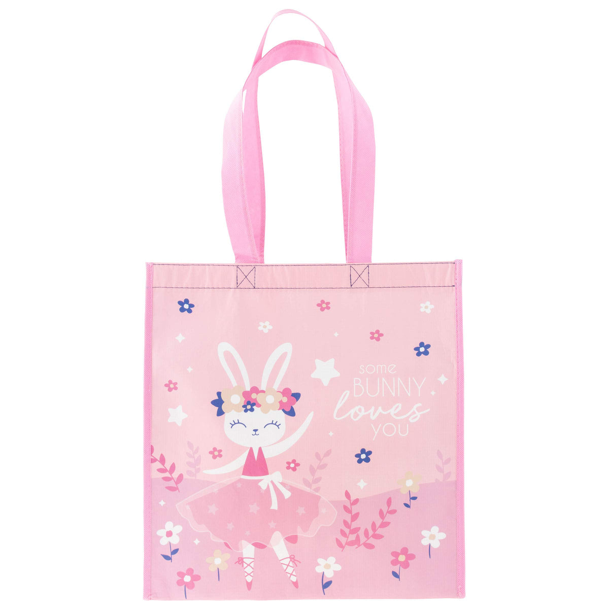 Stephen Joseph, Large Recycled Gift Bag with Handles, Kids, Reusable, Birthday Party Bag, Shopping