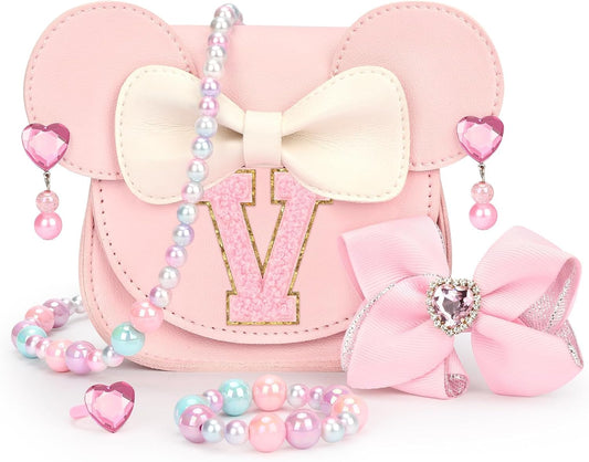 mibasies Toddler Purse Gifts for Girls: 3 Year Old Girl Gifts, Girl Toys Purse Set