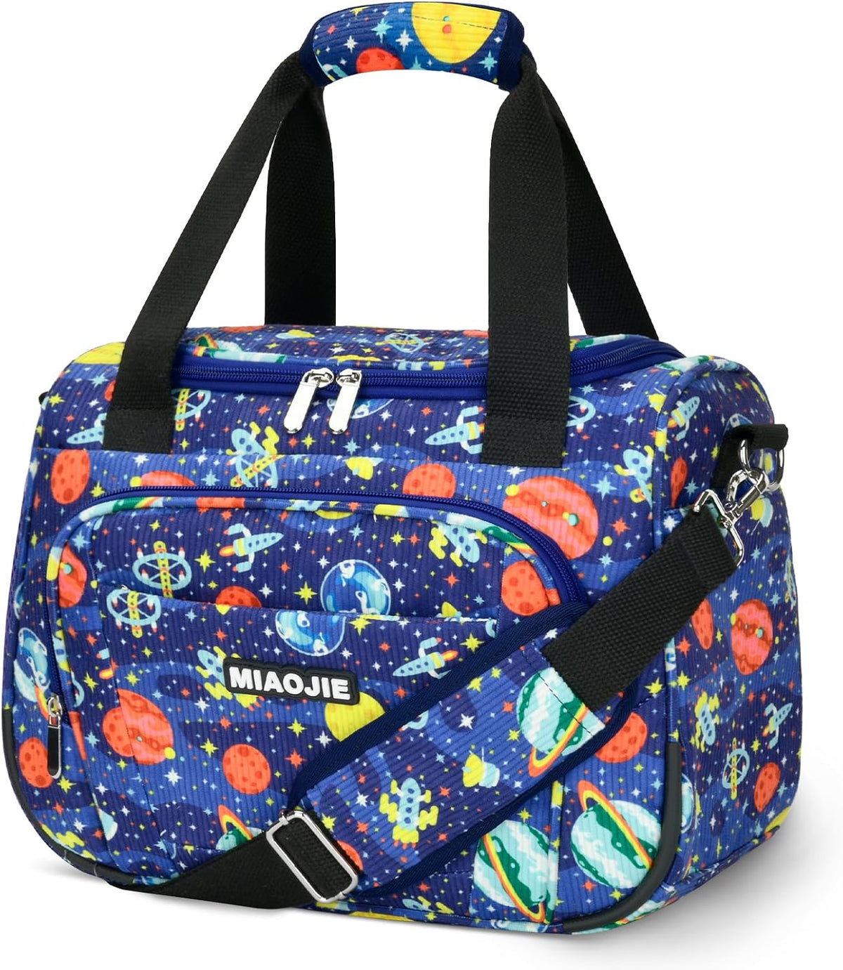 Kids Duffle Bag for Girls Boys, Kids Travel Bags -14IN Outer Space