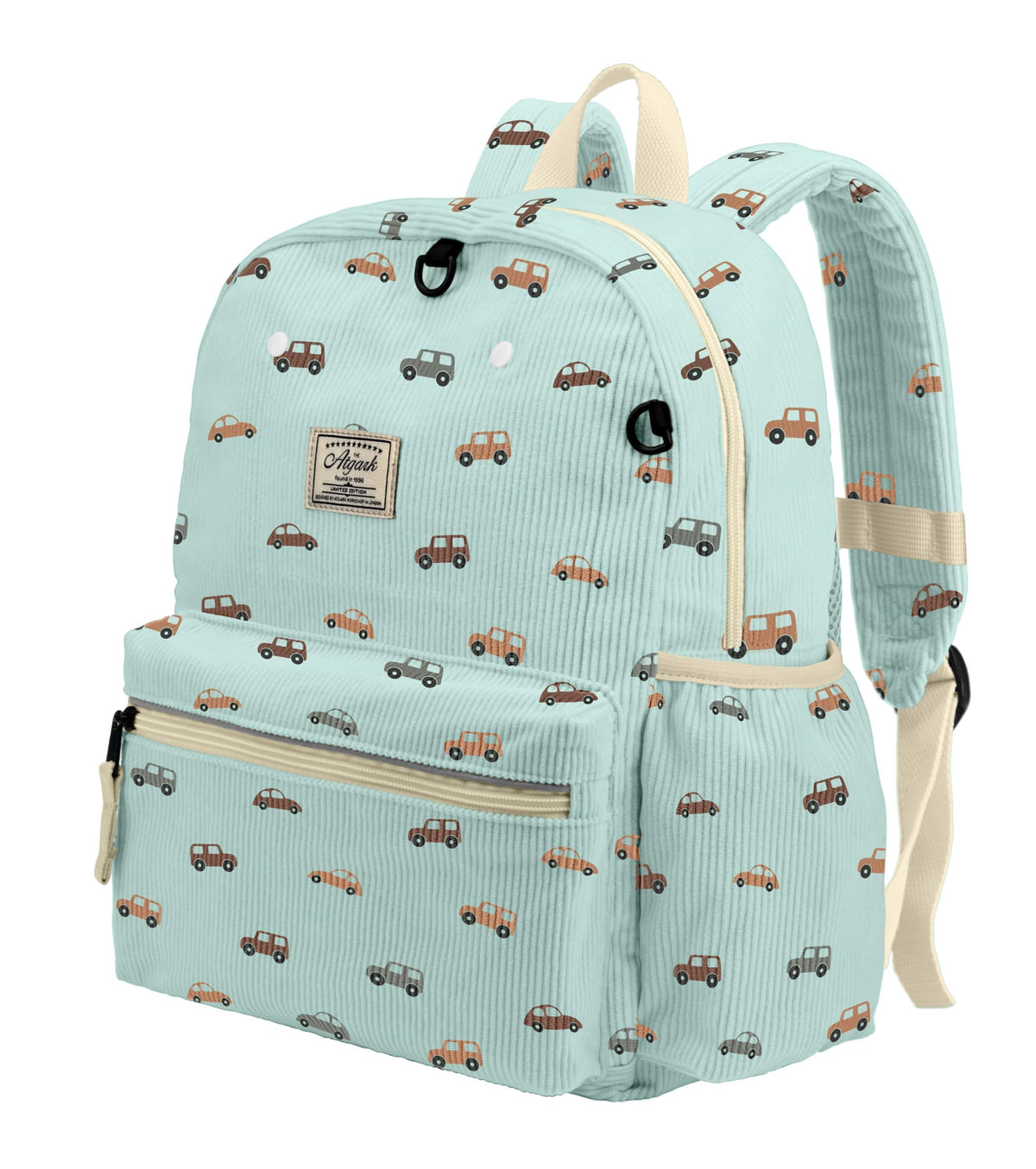 atgark Corduroy Toddler Backpack for Boys Girls Kids Preschool Backpacks