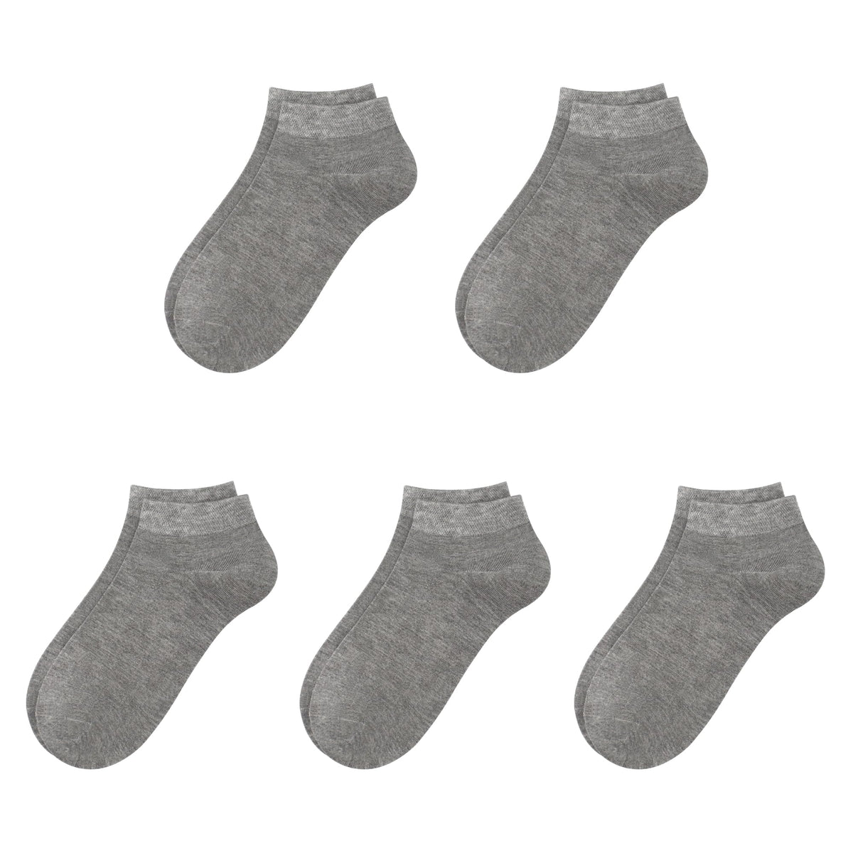 SERISIMPLE Viscose Bamboo School Socks Ankle Super Soft Kids Socks Stretch Cuffs Athletic Socks Odor Anti-odor 5 Pairs