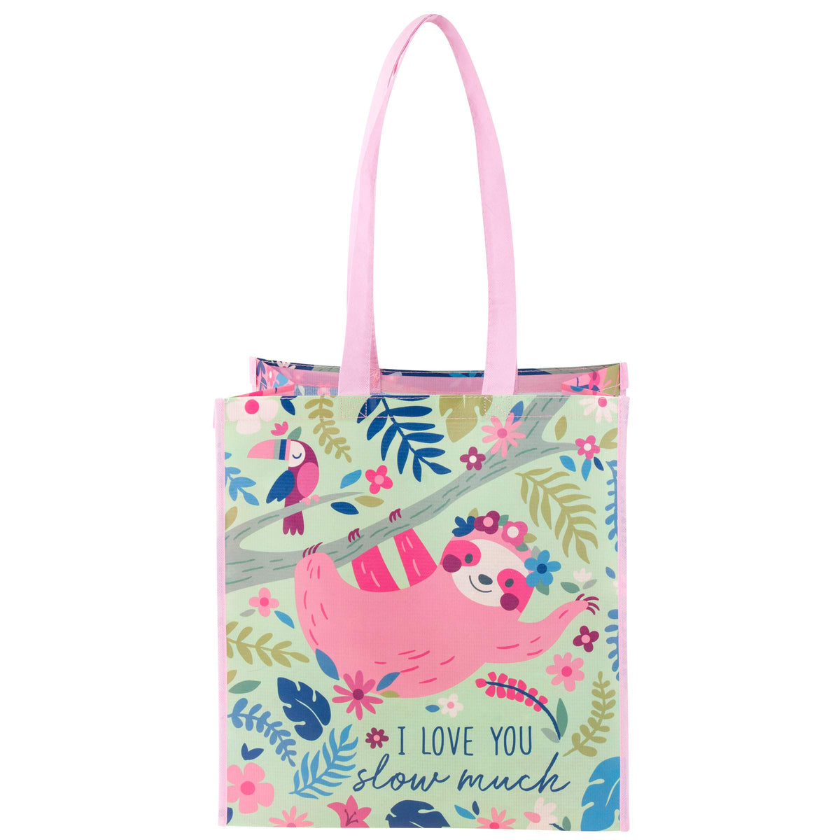 Stephen Joseph, Large Recycled Gift Bag with Handles, Kids, Reusable, Birthday Party Bag, Shopping