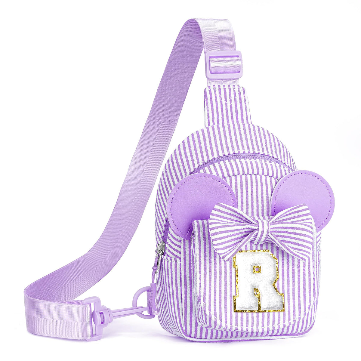 2 3 4 5 6 Year Old Girl Birthday Gift for Girls Sling Bag, Pink A