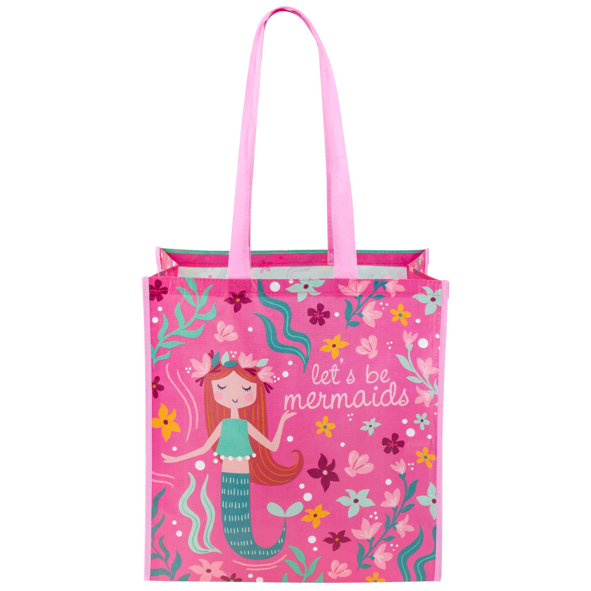 Stephen Joseph, Large Recycled Gift Bag with Handles, Kids, Reusable, Birthday Party Bag, Shopping