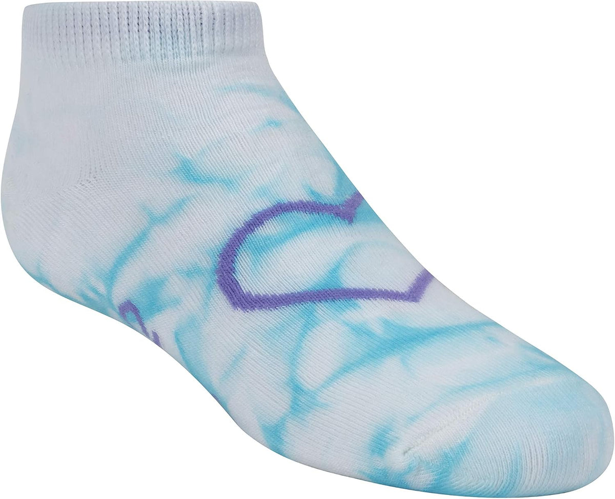 Skechers Girls' 6 Pack Low Cut Socks