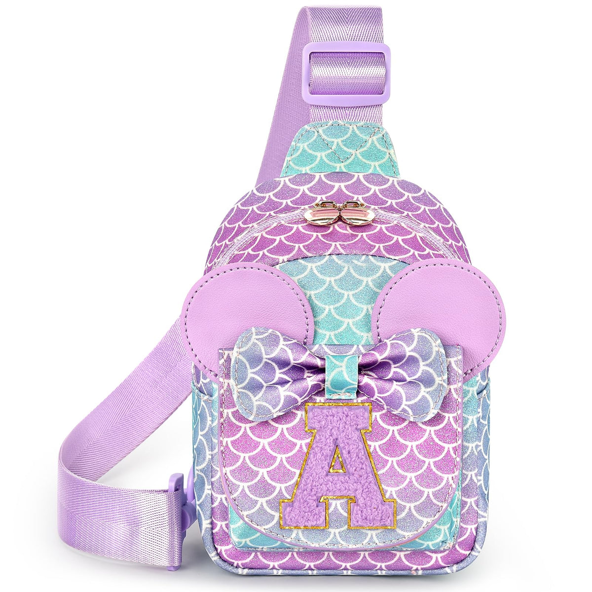 Mibasies Sling Bag for Girls Gift, Toddler Girl Toys, Pink O