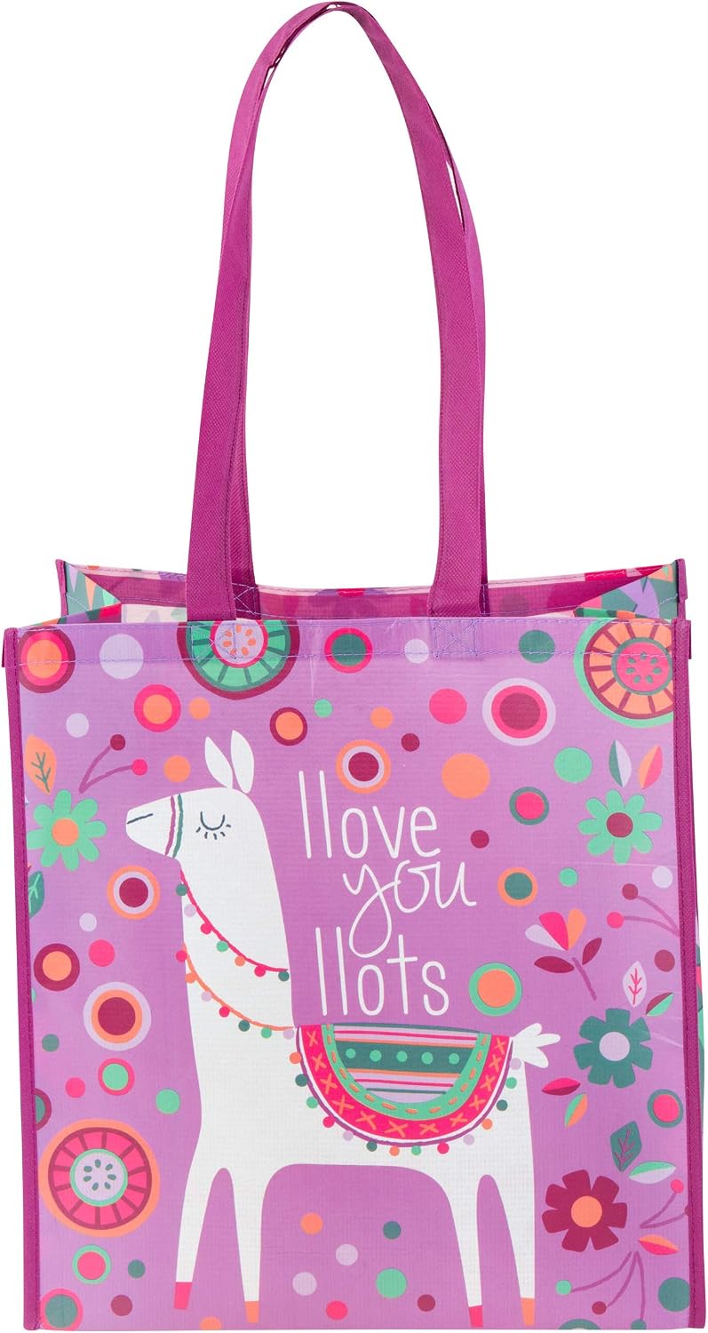 Stephen Joseph, Large Recycled Gift Bag with Handles, Kids, Reusable, Birthday Party Bag, Shopping