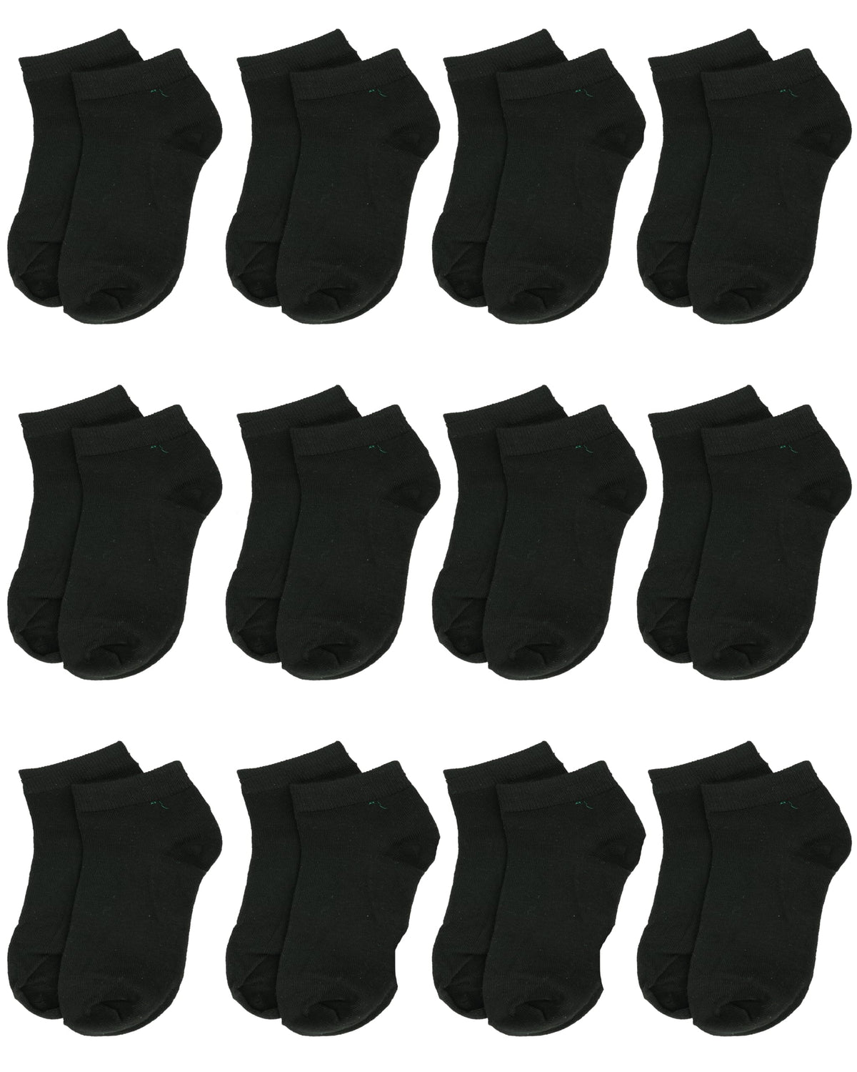 Gelante 12 Pairs Girl Children Toddler Kids Cotton Ankle Socks