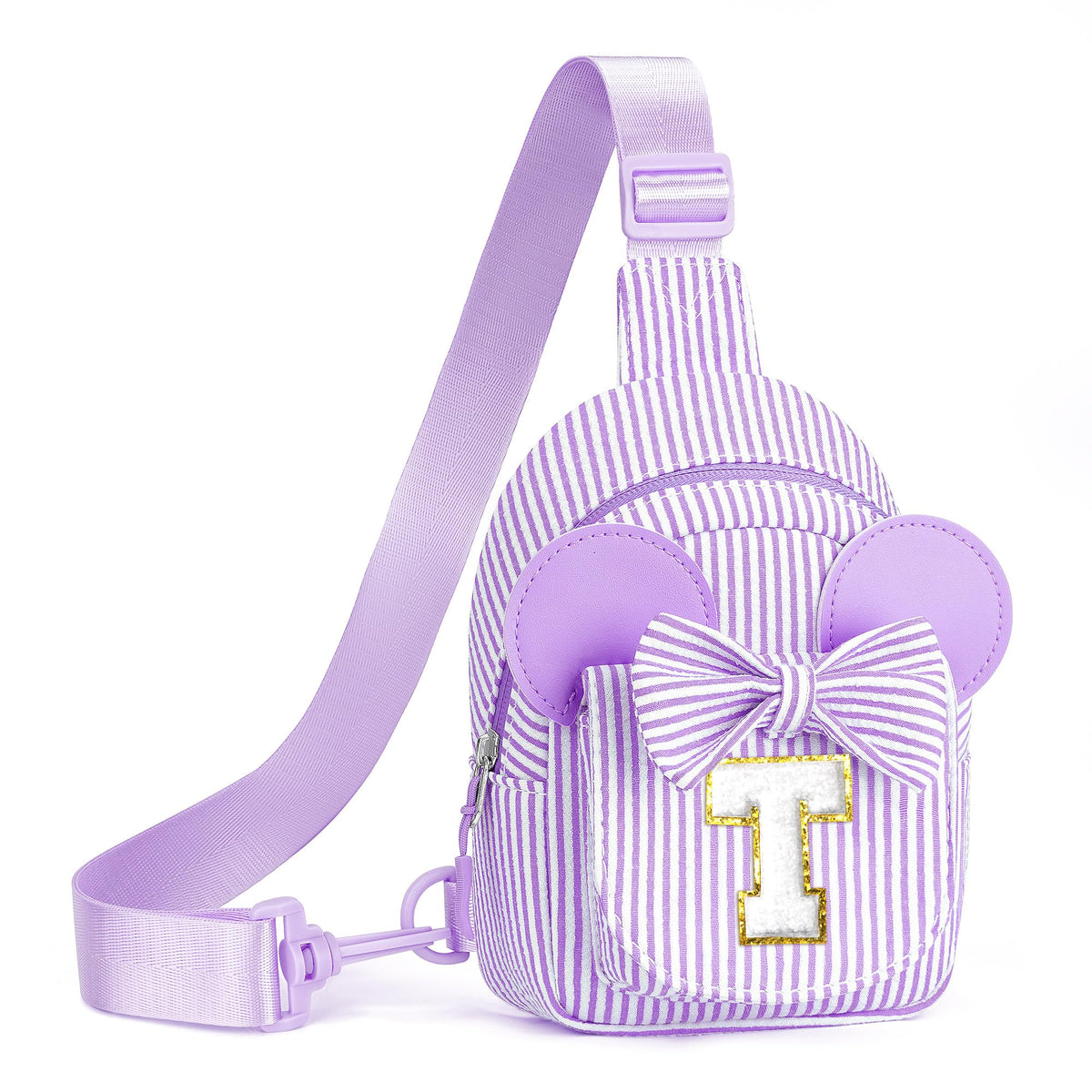 2 3 4 5 6 Year Old Girl Birthday Gift for Girls Sling Bag, Pink A