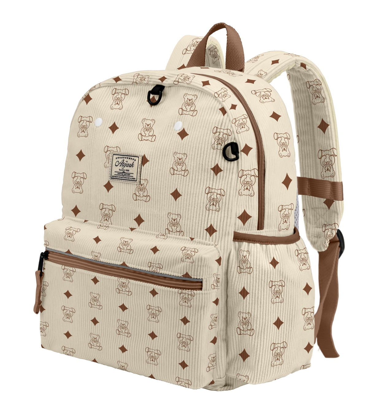 atgark Corduroy Toddler Backpack for Boys Girls Kids Preschool Backpacks