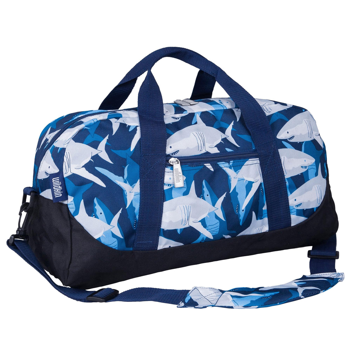 Wildkin Overnighter Duffel Bag for Kids, Trains, Planes, and Trucks