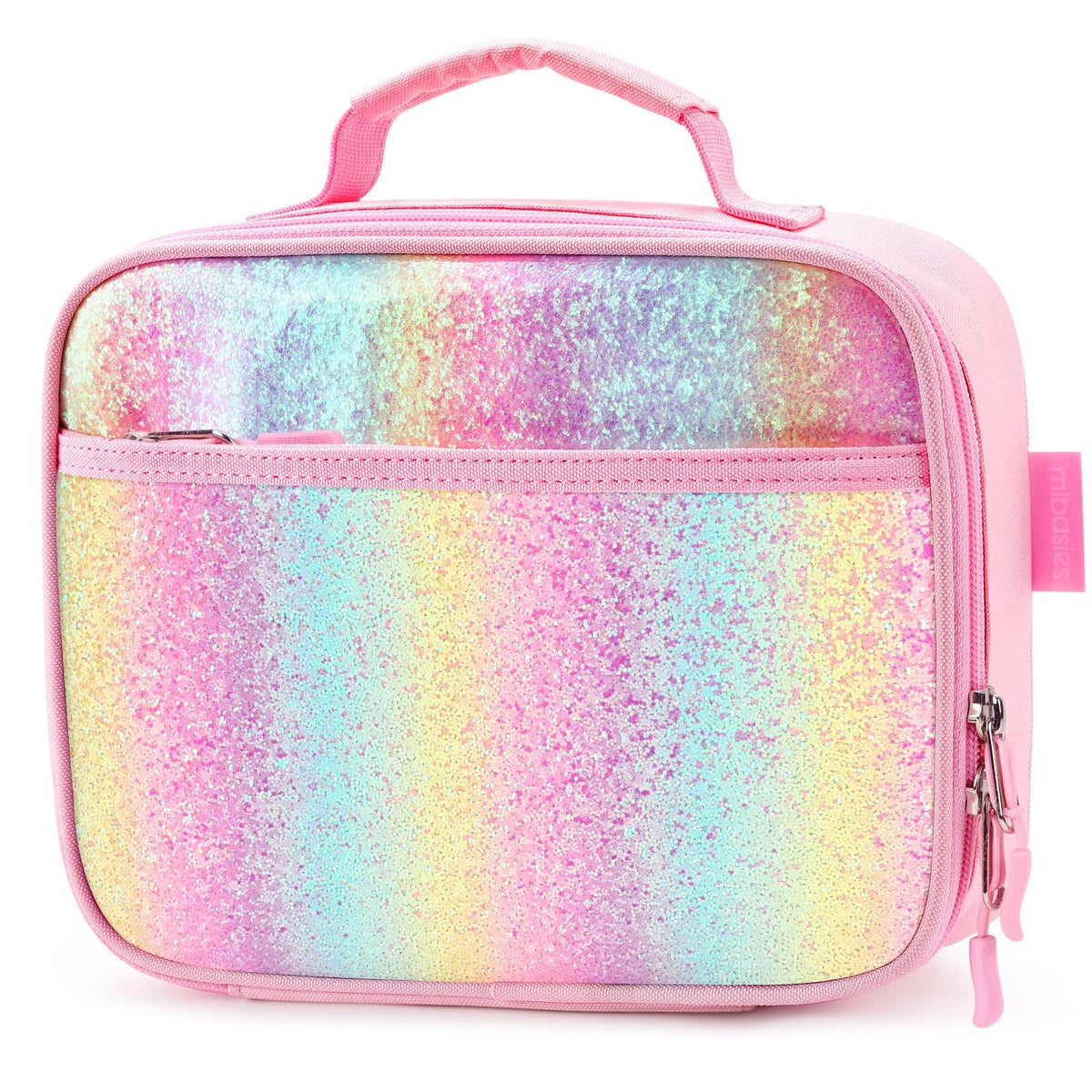 mibasies Kids Lunch Box for Girls, Insulated Lunch Bag School Kindergarten