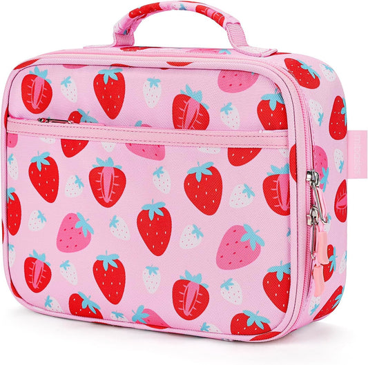 mibasies Kids Lunch Box for Girls, Insulated Lunch Bag School Kindergarten